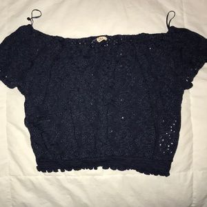 HOLLISTER off the shoulders top